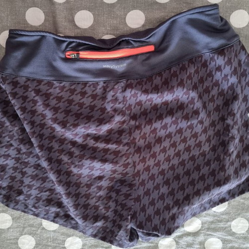 Macron shorts like new, size S, black and grey, with special storage pockets