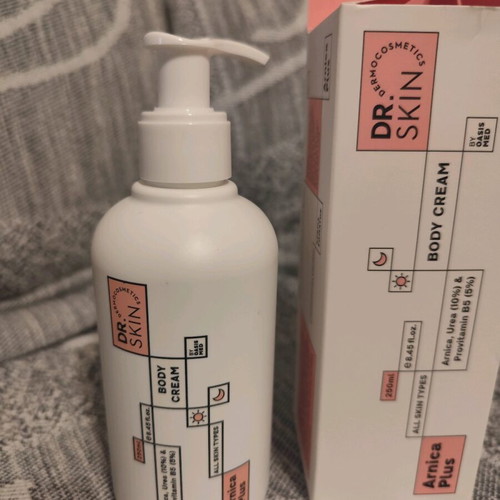 Dr Skin Body Cream Arnica Plus closed, unused