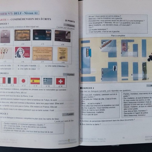 Réussir Le Nouveau Delf Niveau A1 μεταχειρισμένο βιβλίο γαλλικών