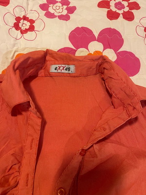 Shirt orange like new, size L