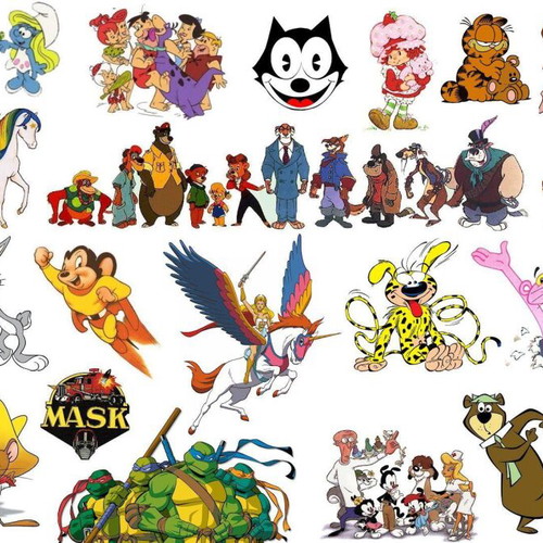 Old Cartoon Poster
