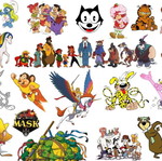 Old Cartoon Poster