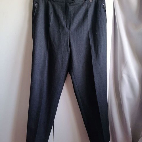 Sylbo women's wool pants new, black, size 2XL