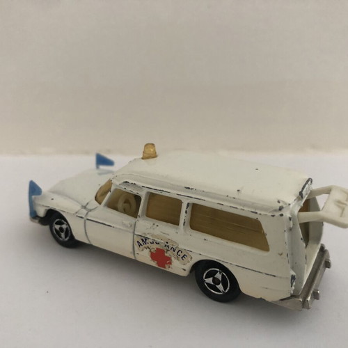 Majorette Citroën DS 21 Ambulance 1:65 scale used, 1973 edition