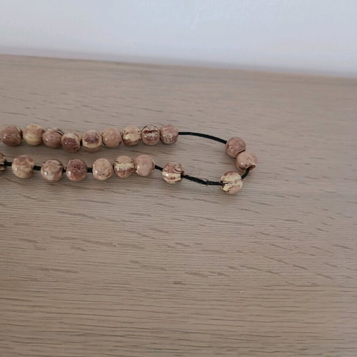 Wooden handmade worry beads like new