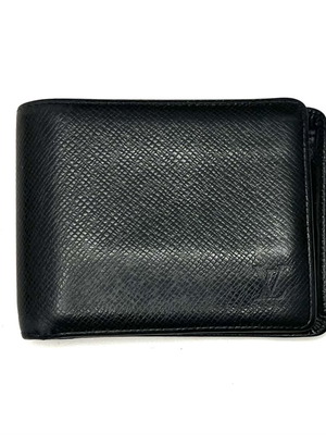 Louis Vuitton bi-fold wallet black used