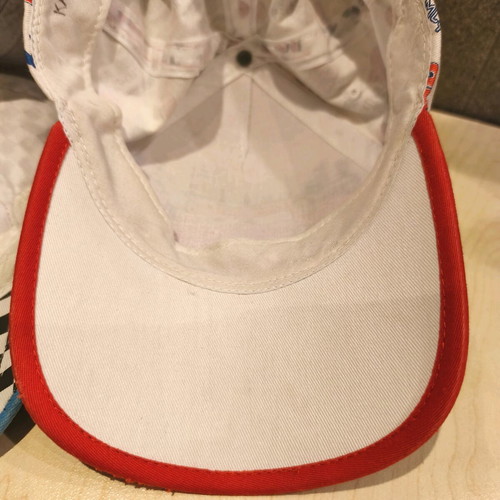 Lightning McQueen Cars kids hats used, pack of 2