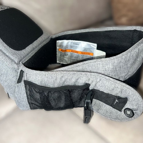 Tashbaby baby carrier like new, grey color, up to 20 kg