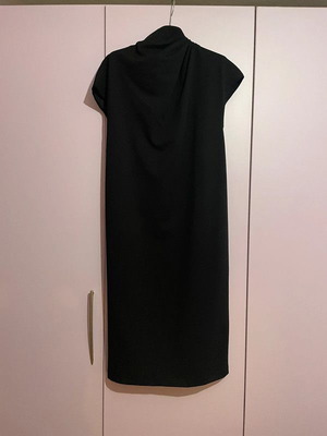 Midi dress black Zara like new, size S