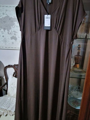 Brown long dress Mat Fashion new, size S/M
