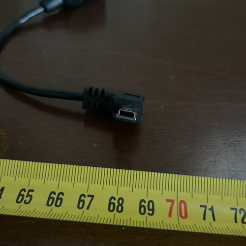 Mini USB Male to USB Female Cable 10 cm like new