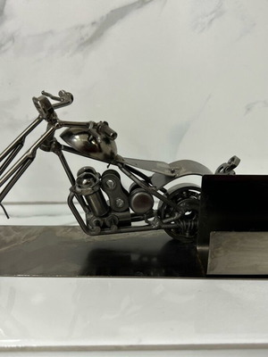 Метален мотор визитник като ново от Германия