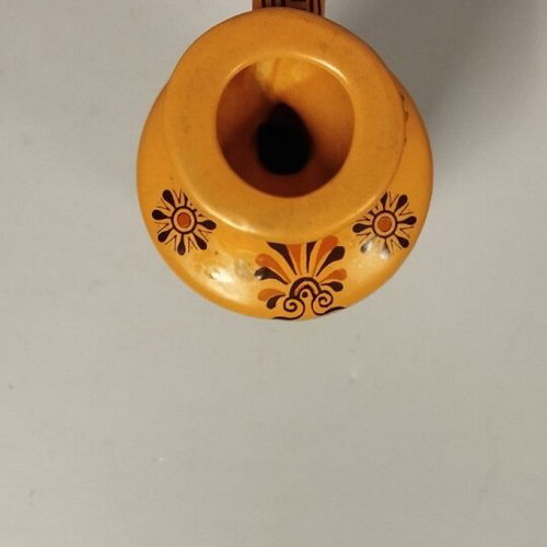 Decorative ceramic lekythos like new, Apollo and Artemis