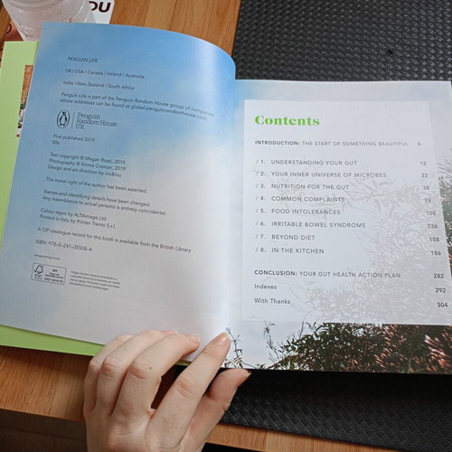 Eat Yourself Healthy book like new, gut health guide by Megan Rossi