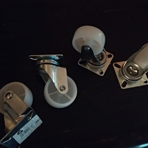 Wheels new, pack of 4, for furniture