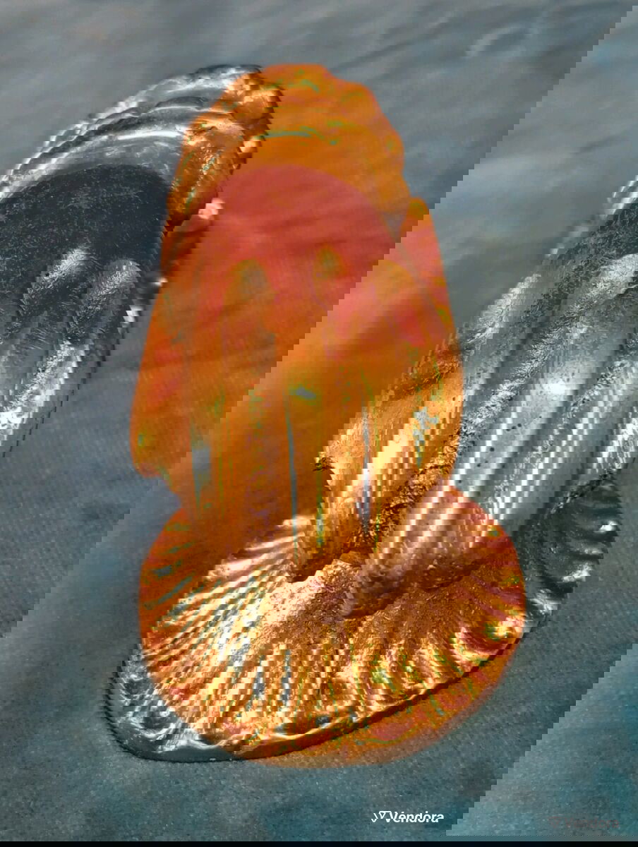 Ρόπτρο εξώπορτας ορειχάλκινο vintage γυναικείο χεράκι με μανσέτα