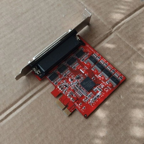 Chronos PE954ER8 8 Port PCI Express Serial Card used