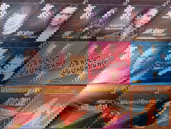 12 CD dance music 00s