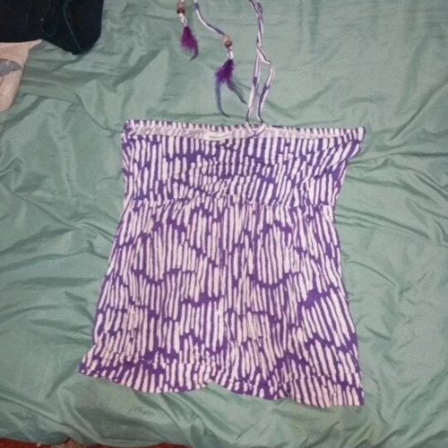 Strapless blouse new, one size