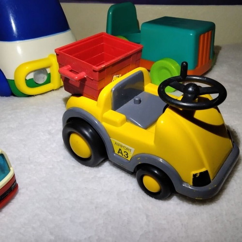 Vintage Retro Toy Vehicles set of 5 used