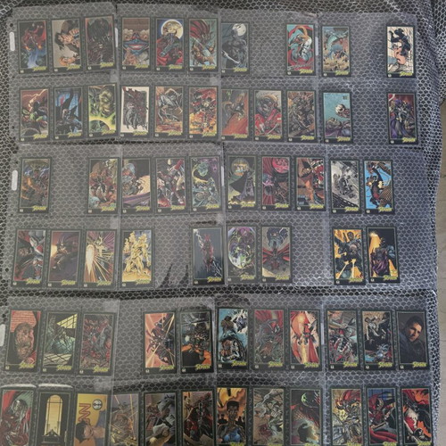 Spawn trading cards widevision 1995 set, like new, 144 cards