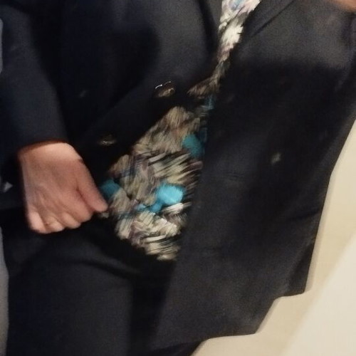 Women's black wool suit set with shirt