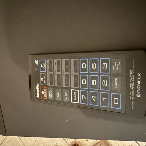 Pioneer Laserdisc Player, NTSC, 220V converted, with remote