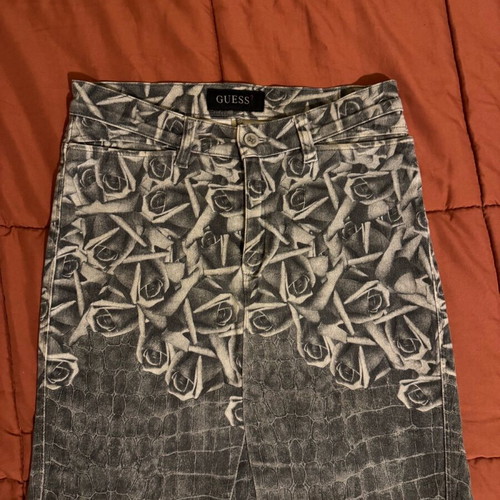 Guess mini skirt like new, gray, size S