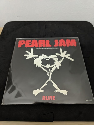 Pearl Jam Alive 7" βινύλιο μεταχειρισμένο, limited edition, λευκό