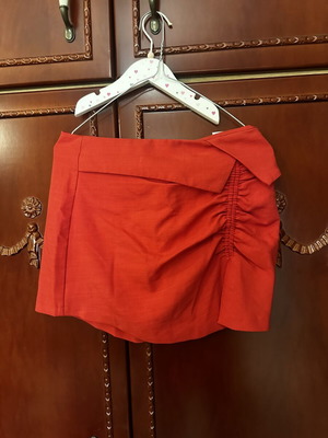 Zara φούστα κόκκινη μέγεθος small καινούργιο