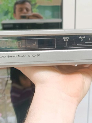 Technics ST-Z450L digital AM/FM tuner used