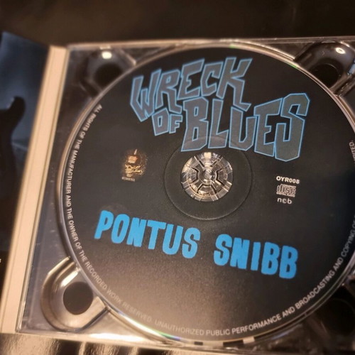 Pontus Snibb Wreck of Blues CD like new, rock