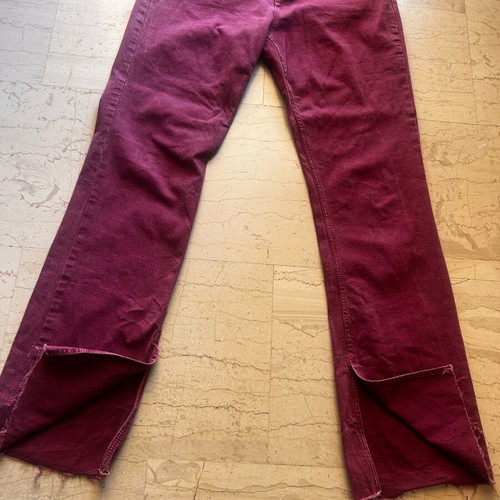 Bershka jeans in burgundy-fuchsia, like new, size 42