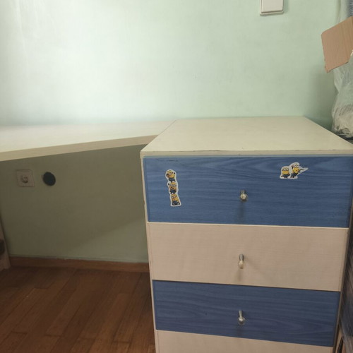 Corner desk used with drawer Neoset 95x178x72cm