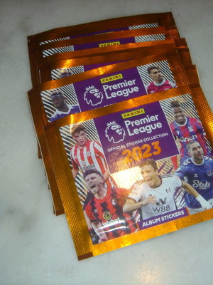 Panini αυτοκόλλητα Premier League 2023, πακέτο 30, καινούργια