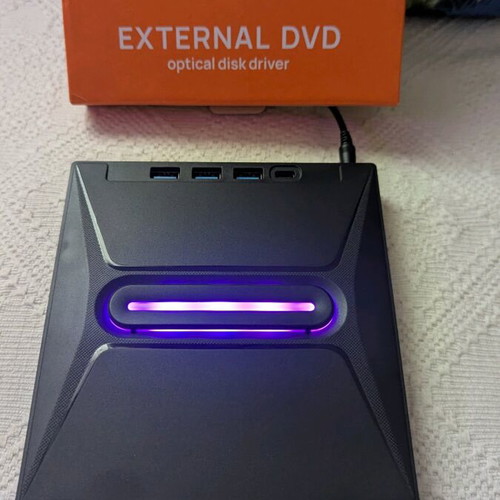 External CD/DVD drive multifunction new