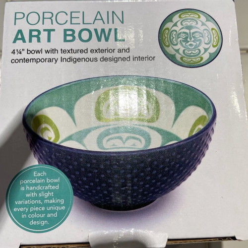 Porcelain bowl handmade new