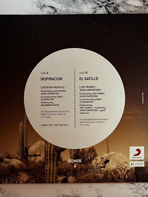 Calexico Inspiracion / El Gatillo 7” Promo Vinyl (2008)