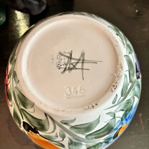 Ceramic bowl used handmade