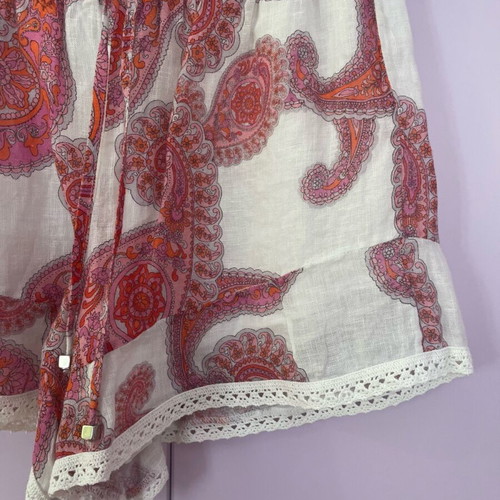 Linen shorts Zini like new, multicolored, size L