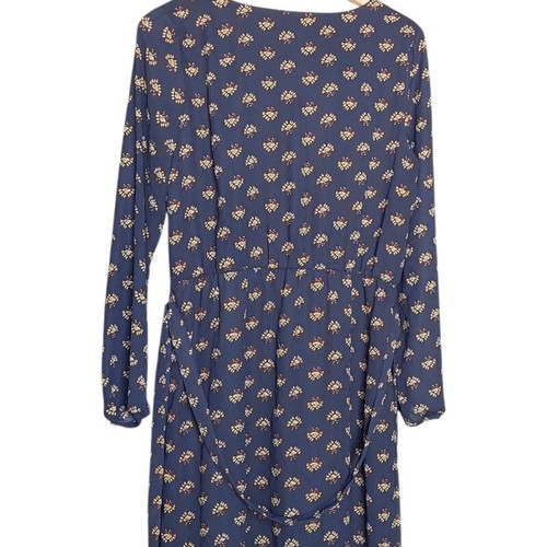 More & More navy dress size 38 like new with print and belt