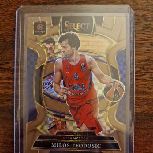 Panini Euroleague Select CSKA Teodosic card new