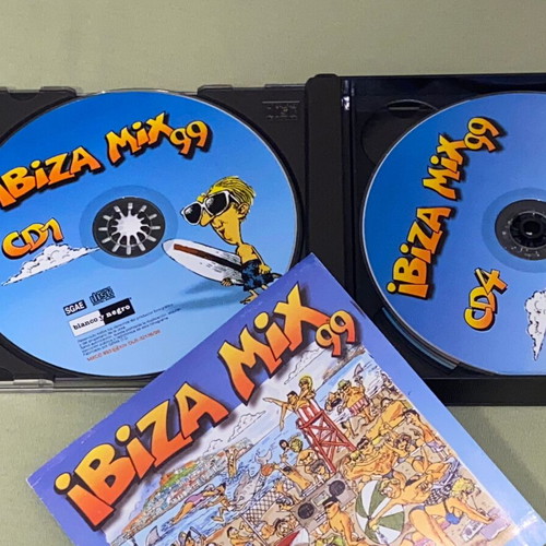 Ibiza Mix 99 4-CD set used, pop compilation from Spain