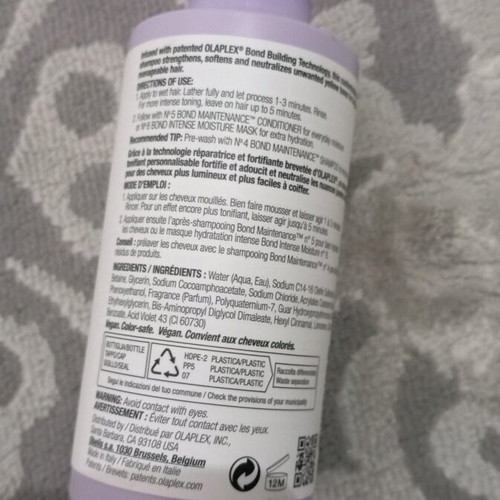 Olaplex Purple Shampoo No4 like new