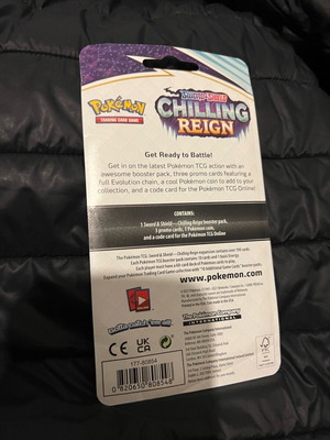 Pokemon Chilling Reign sealed