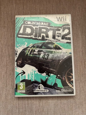 Colin McRae Rally Dirt 2 Nintendo Wii PAL used complete