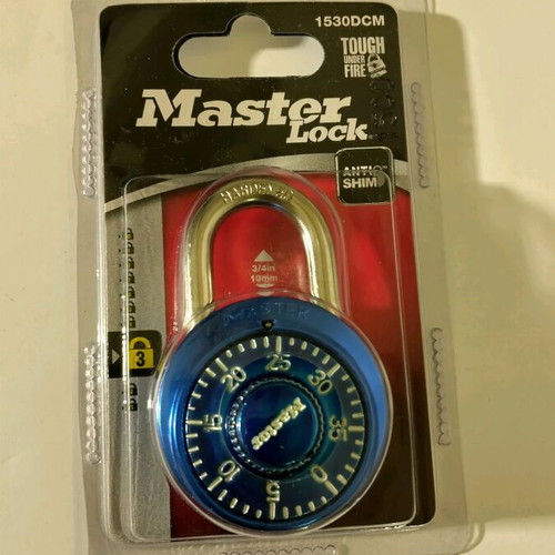 Master Lock steel padlock 38mm new