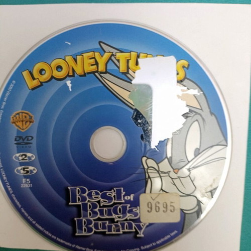 Looney Tunes Best of Bugs Bunny DVD like new, animated cartoons