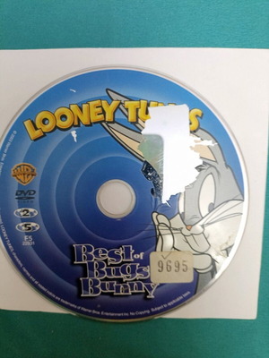 Looney Tunes Best of Bugs Bunny DVD like new, animated cartoons