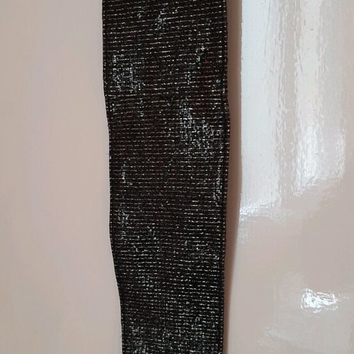 Women's belt like new, 55 cm length, black with gold tone